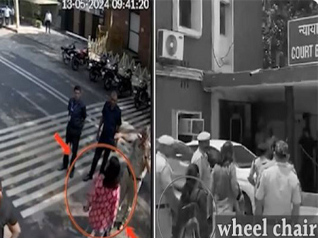 New CCTV footage shows Maliwal exiting Kejriwal residence, seems to contradict her claims in FIR
